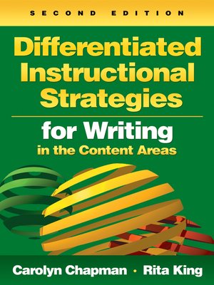 cover image of Differentiated Instructional Strategies for Writing in the Content Areas